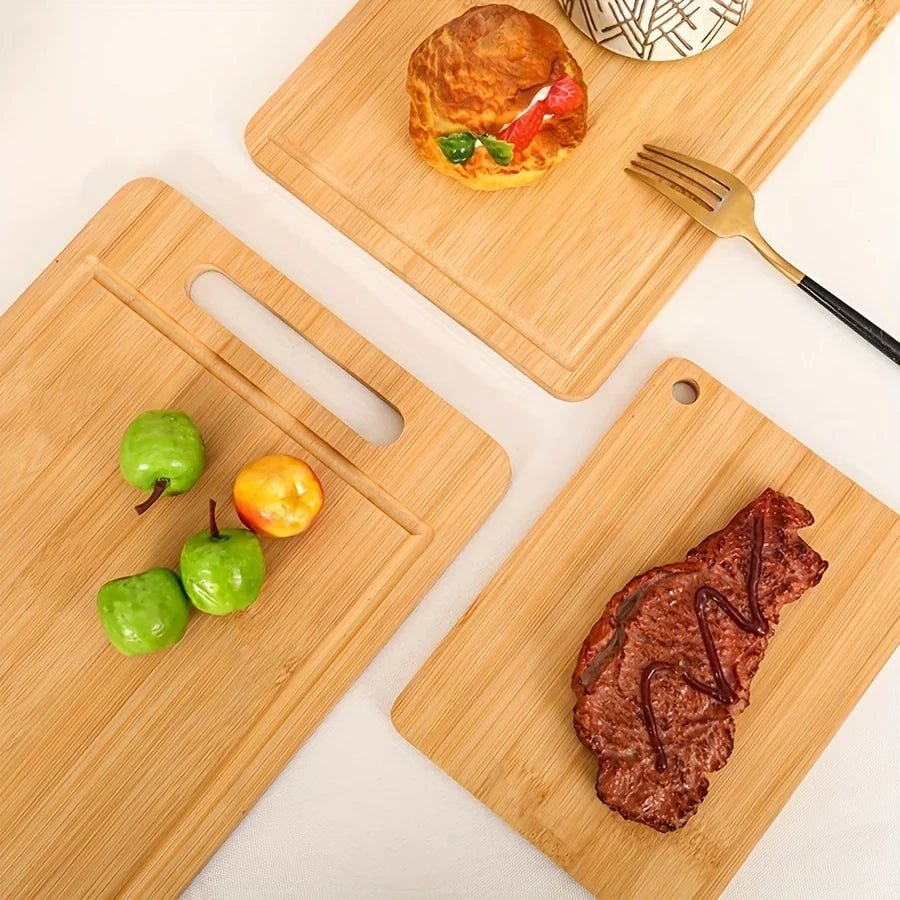 Bamboovia – Premium Bamboo Cutting Board Set – Eco-Friendly & Versatile