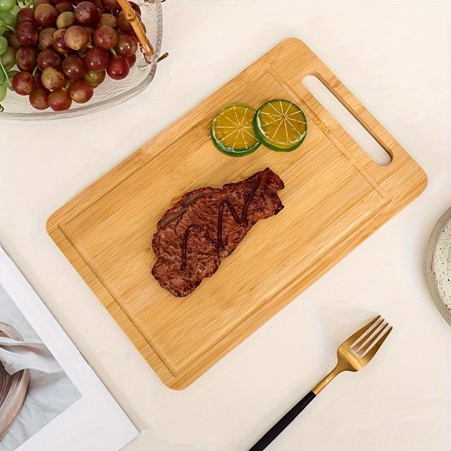 Bamboovia – Premium Bamboo Cutting Board Set – Eco-Friendly & Versatile