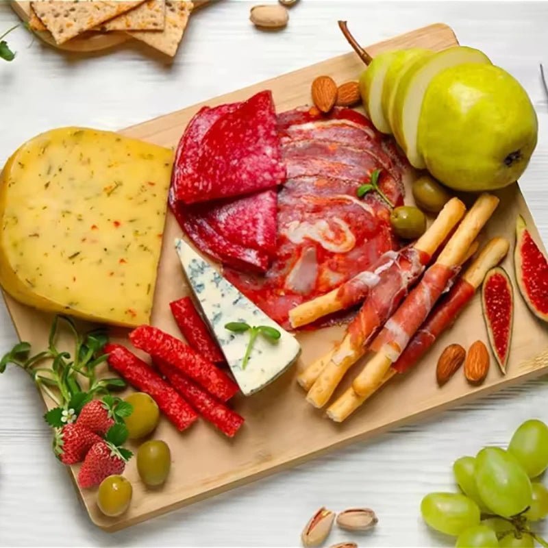 Bamboovia – Premium Bamboo Cutting Board Set – Eco-Friendly & Versatile