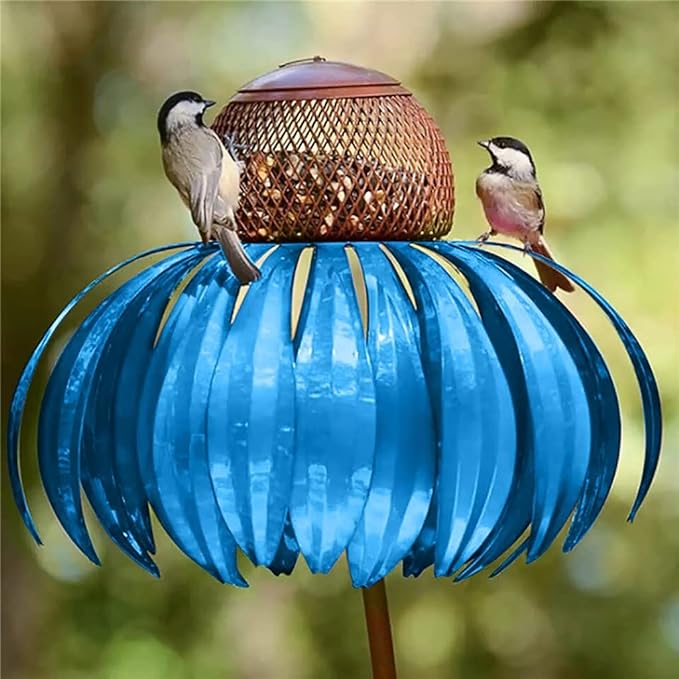 BloomFeast – Elegant cone-shaped feeder that blends with garden flowers. 6