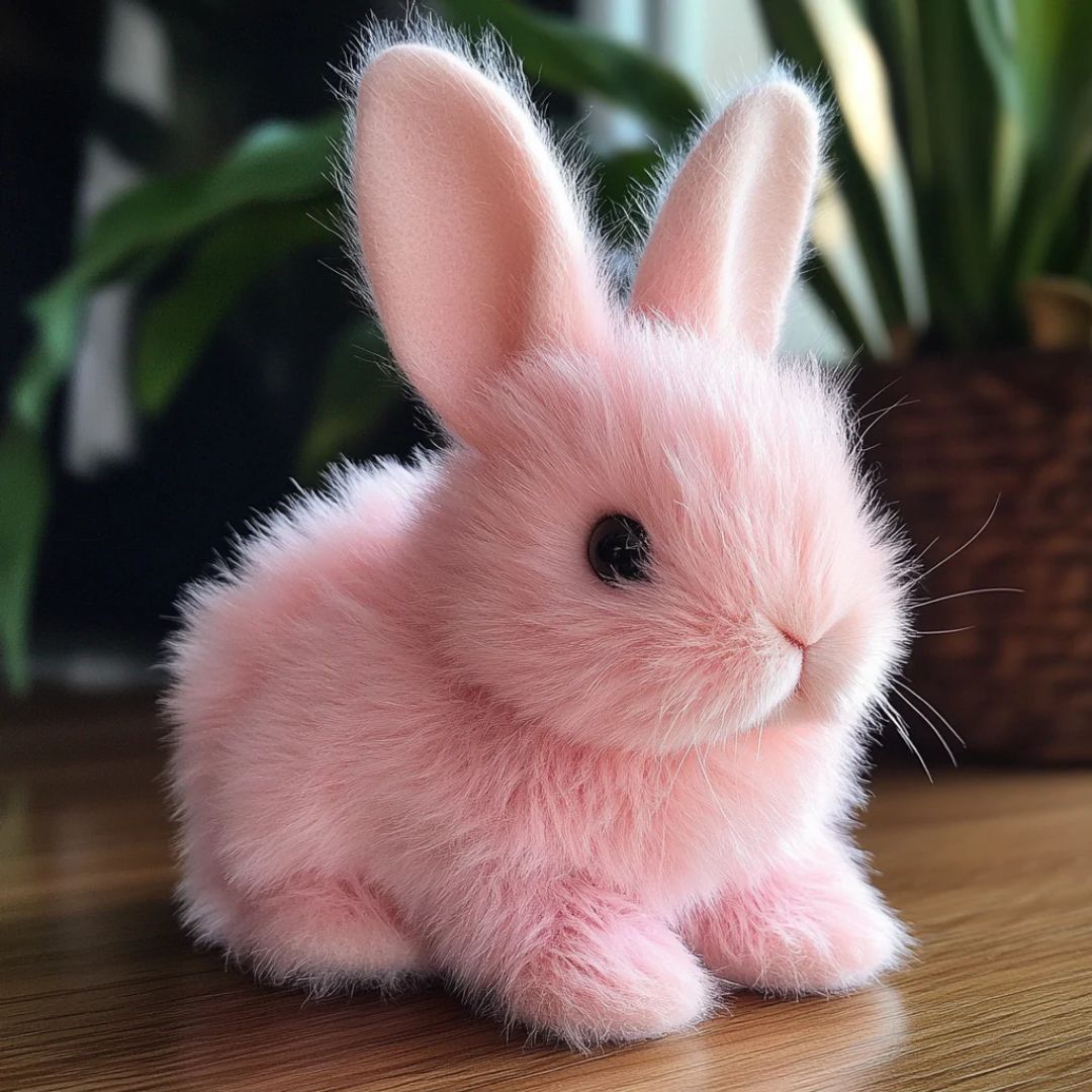 BunnyLoom Interactive Plush | Realistic hopping bunny toy for kids 0