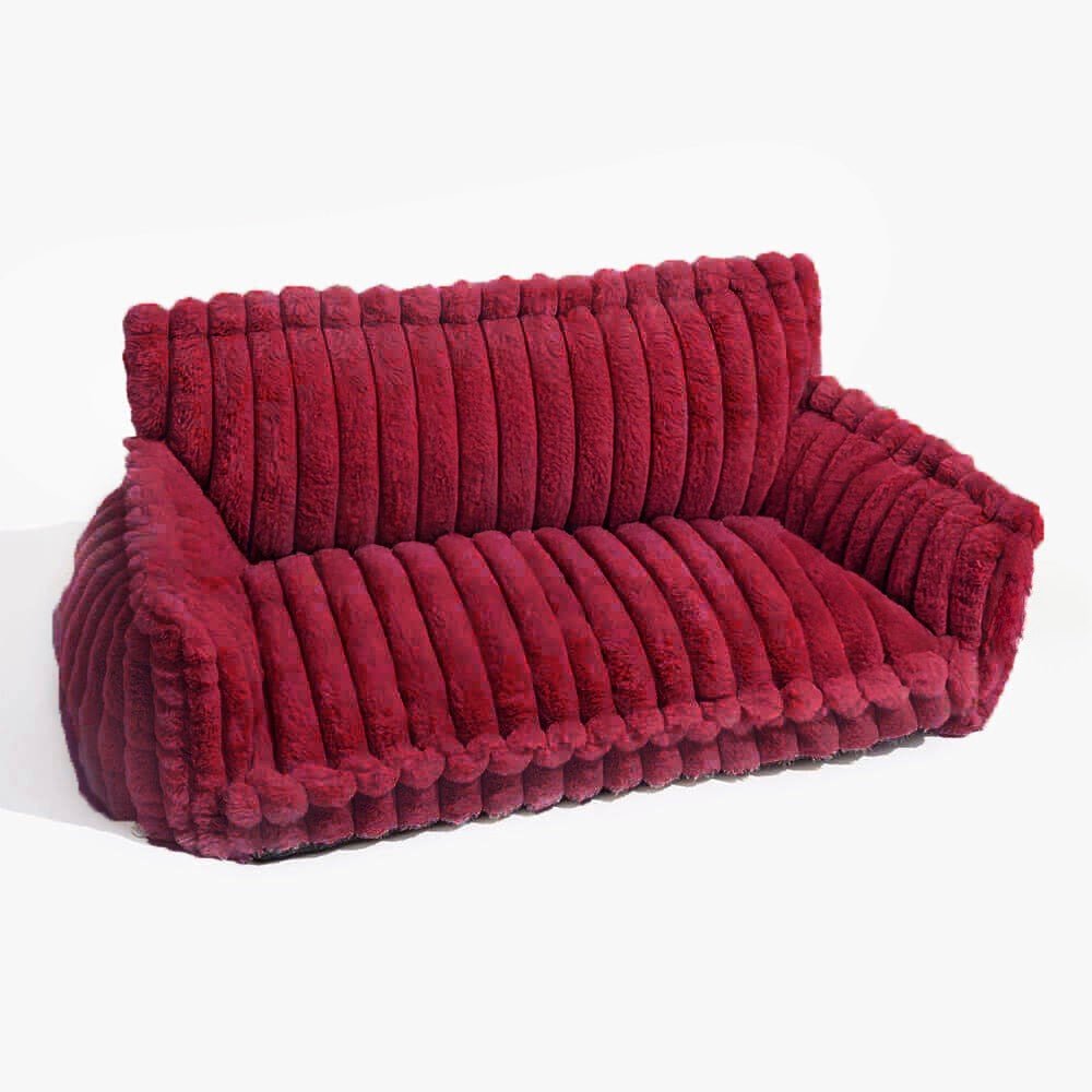 CANILUX – Orthopedic Dog Bed with Raised Headrest & Soft Cushion 10