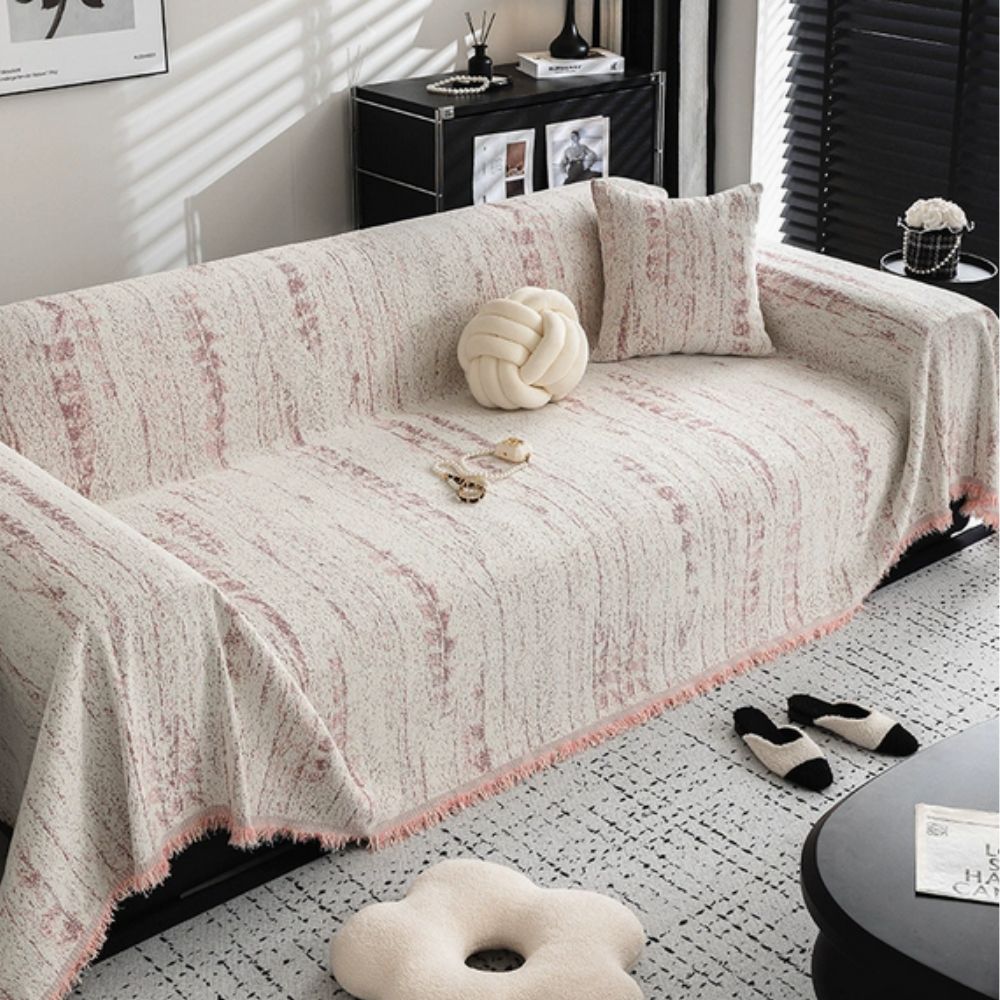 CHENILUX – Elegant Chenille Sofa Cover for Protection & Style 8