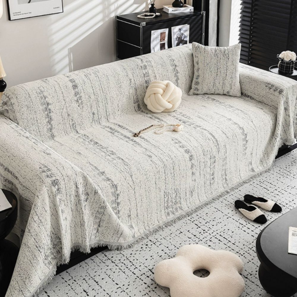 CHENILUX – Elegant Chenille Sofa Cover for Protection & Style 9