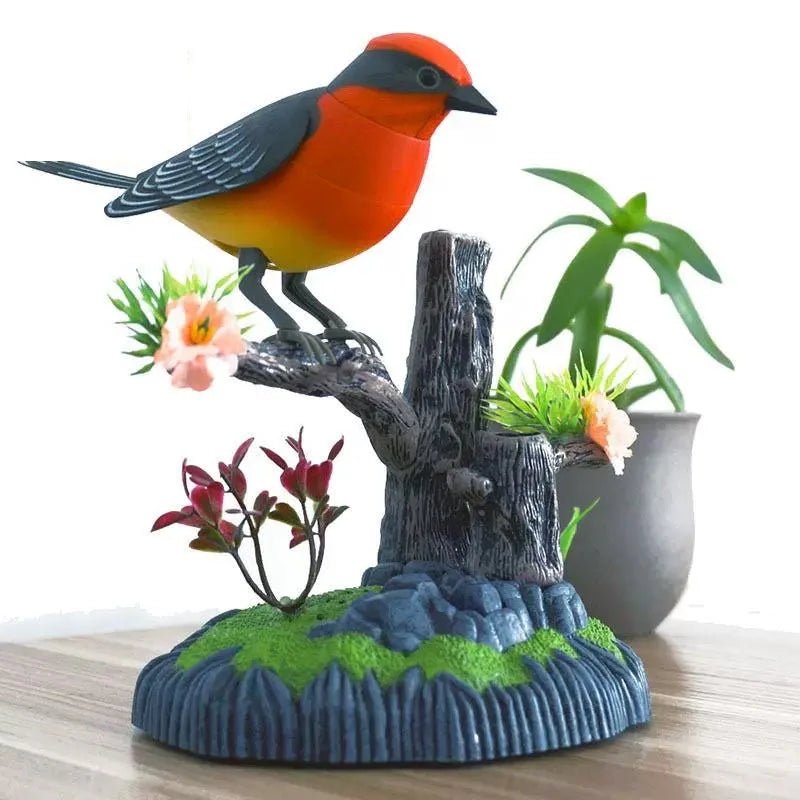 CHIRPYTALK – Voice-Activated Chirping Bird Interactive Toy 1