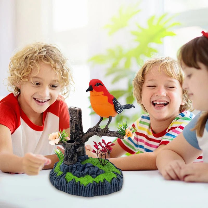 CHIRPYTALK – Voice-Activated Chirping Bird Interactive Toy 2