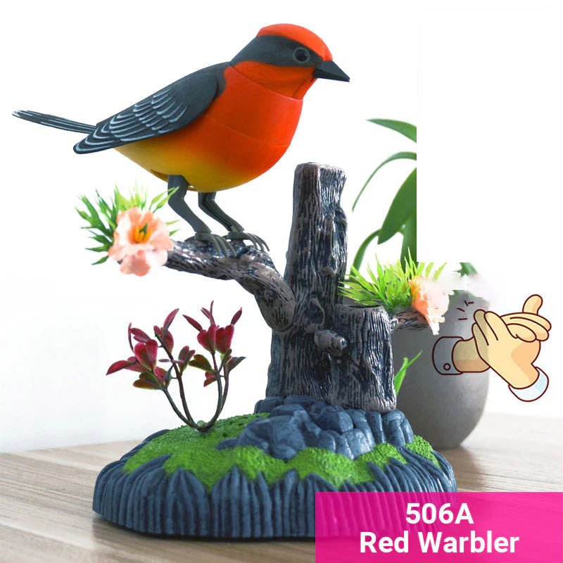 CHIRPYTALK – Voice-Activated Chirping Bird Interactive Toy 4