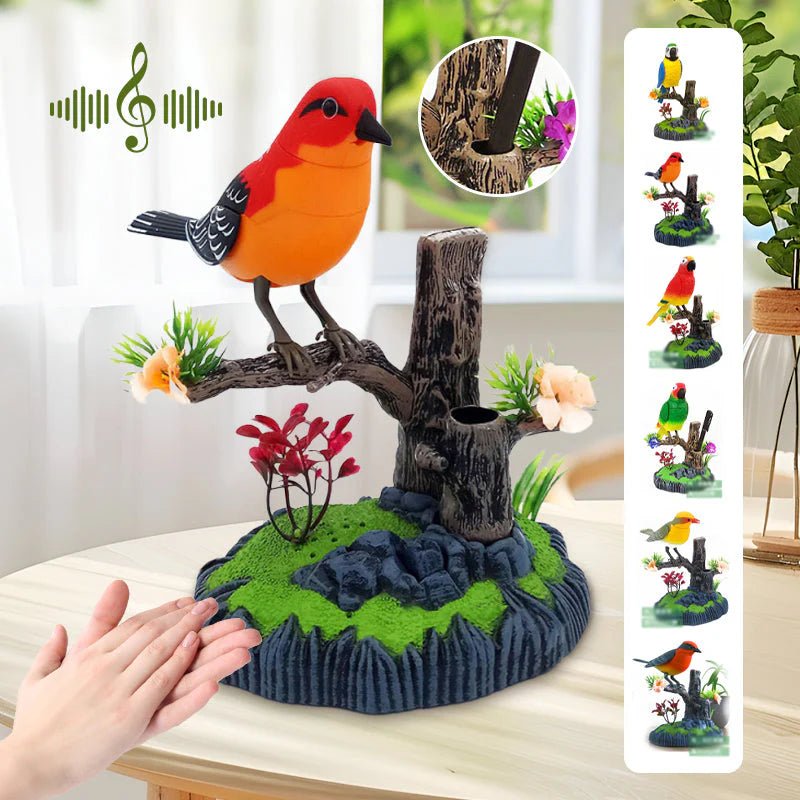 CHIRPYTALK – Voice-Activated Chirping Bird Interactive Toy 5