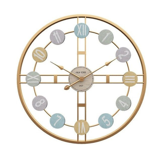 CHRONOPASTEL – Silent Wall Clock for Elegant Home Decor 0
