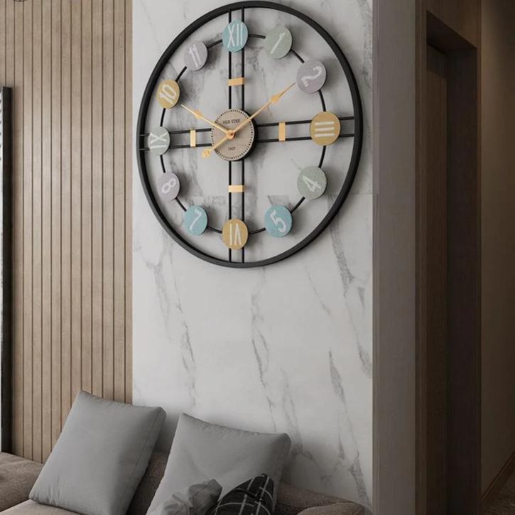 CHRONOPASTEL – Silent Wall Clock for Elegant Home Decor 2