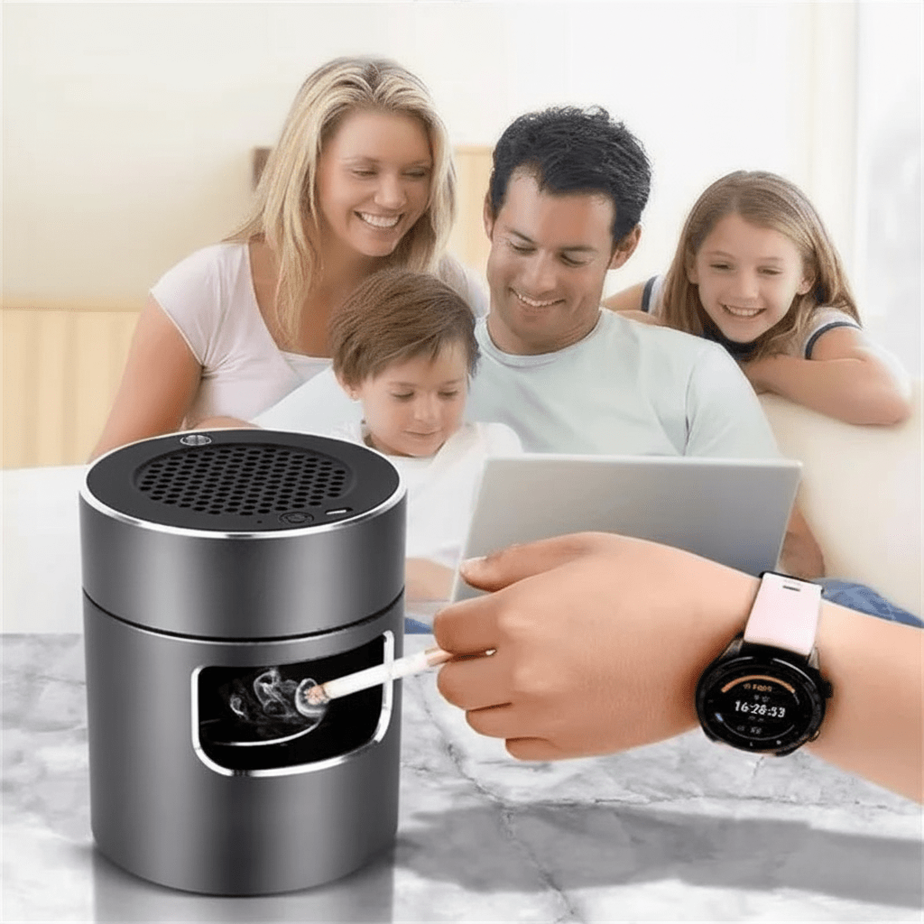 CLARASH – Smart USB Smokeless Ashtray with Advanced Air Filter 1