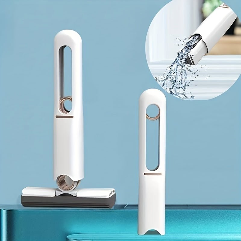 CLEANEASY – Portable Self-Squeeze Mini Mop for Quick & Effortless Cleaning 3