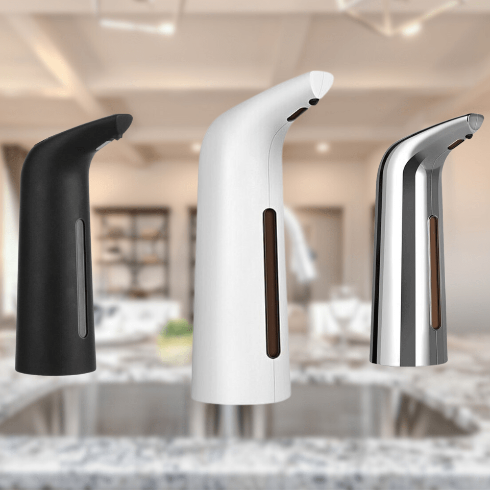 CLEANWAVE – Touchless Automatic Soap Dispenser for Hygienic Handwashing 2