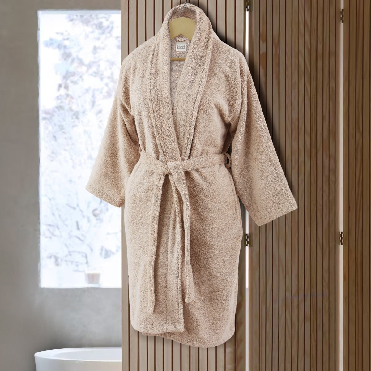 COTTONLUX – 100% Cotton Bathrobe with 600 GSM Absorbency 8