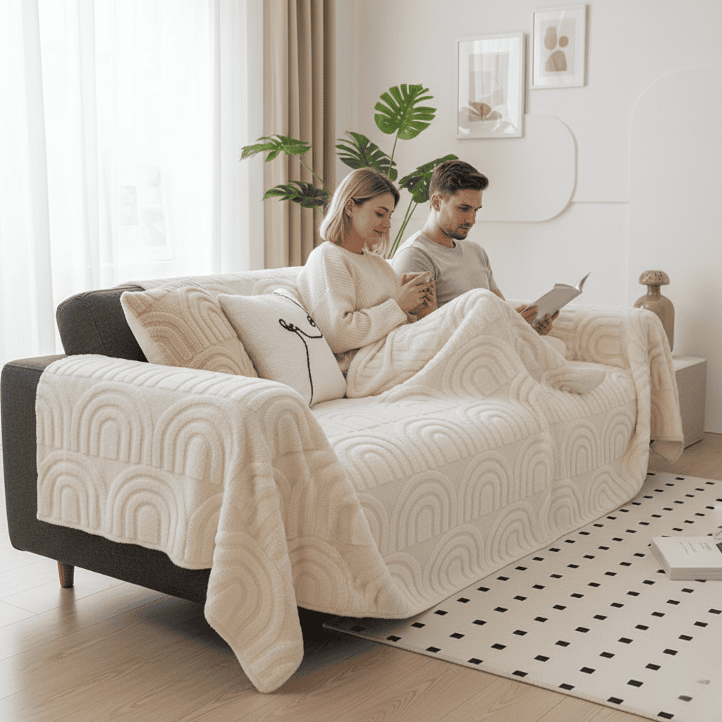 COZYARMOR – Soft yet Durable Anti-Slip Sofa Slipcover 2