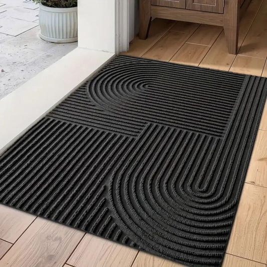 CURVIMAT – Absorbent Curved-Line Mat for Modern Entryways 0