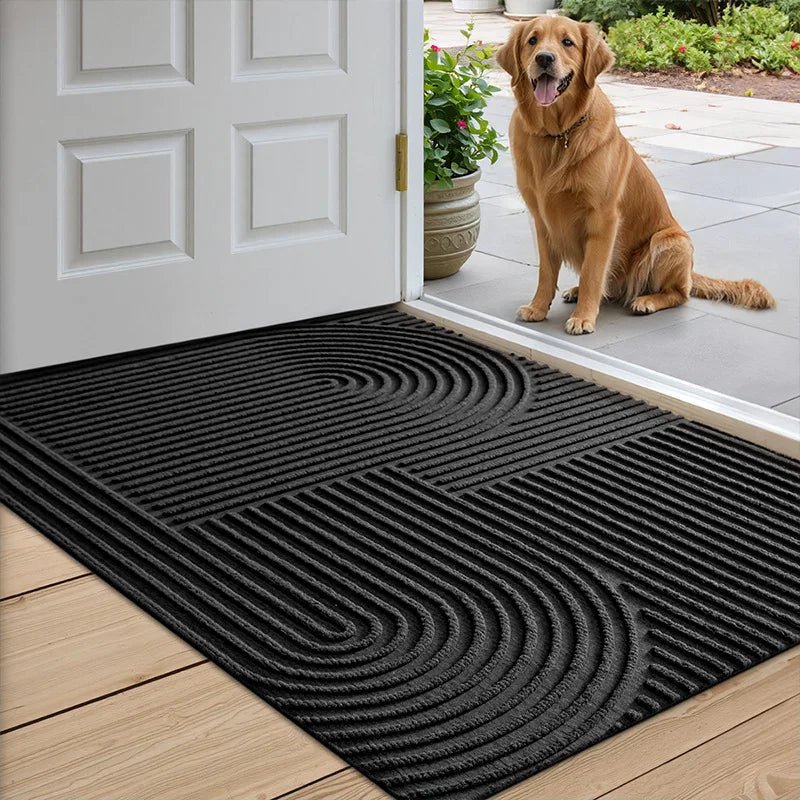 CURVIMAT – Absorbent Curved-Line Mat for Modern Entryways 2