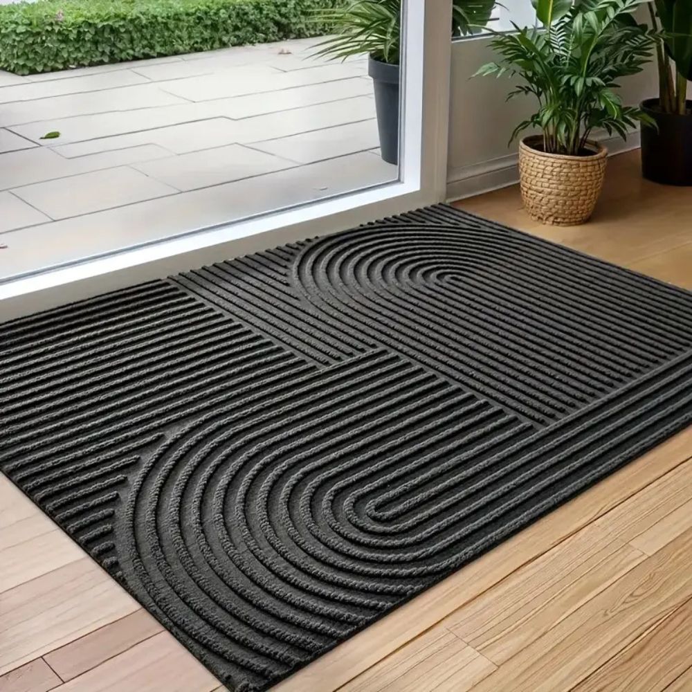 CURVIMAT – Absorbent Curved-Line Mat for Modern Entryways 5
