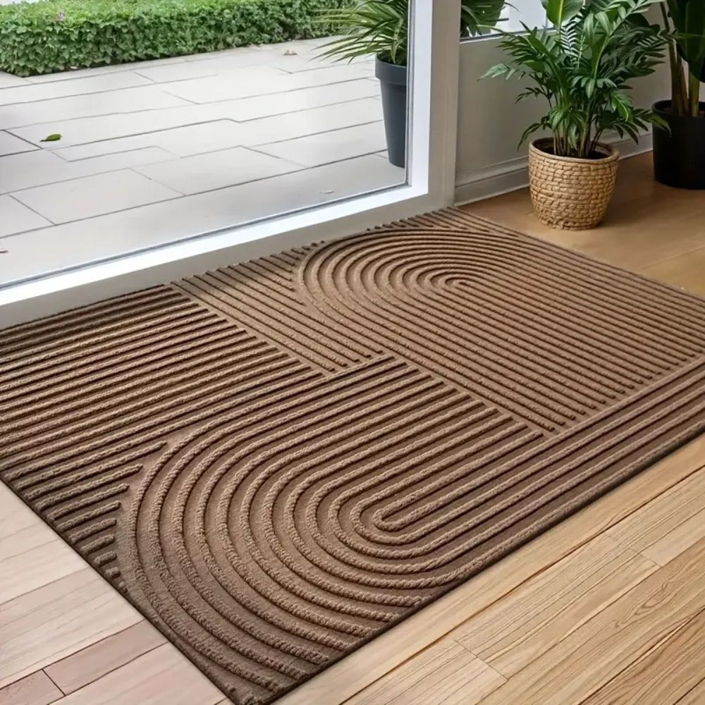 CURVIMAT – Absorbent Curved-Line Mat for Modern Entryways 6
