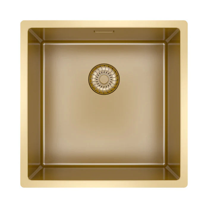 Caressi CAPP40R10G Sink Gold Surface or Undermount or Flush Mount