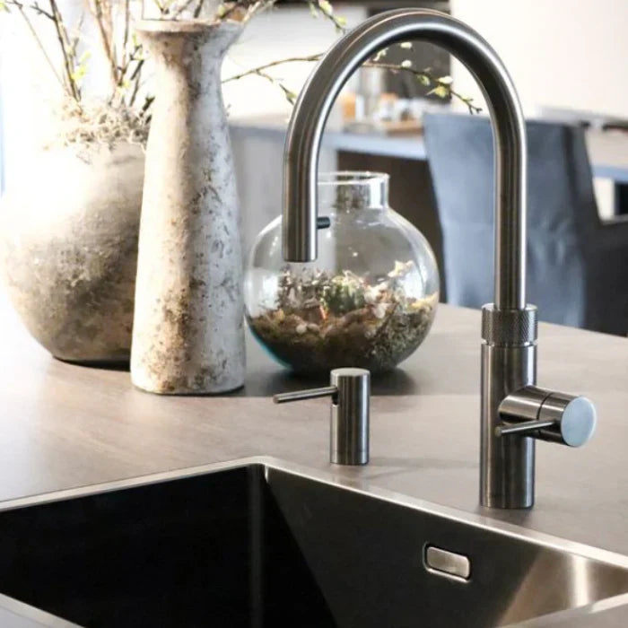 Caressi CAPP40R10GM Sink Gun Metal Surface or Undermount or Flush Mount