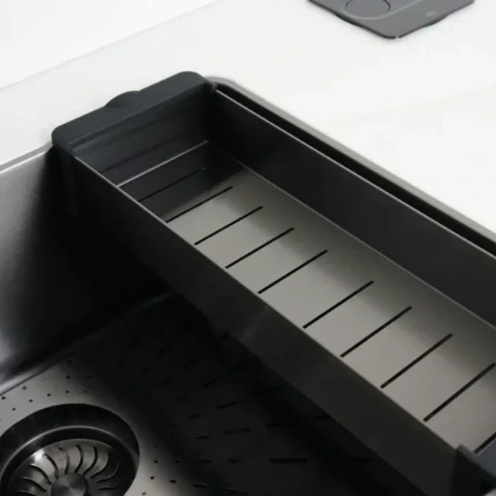 Caressi CAPP40R10GM Sink Gun Metal Surface or Undermount or Flush Mount