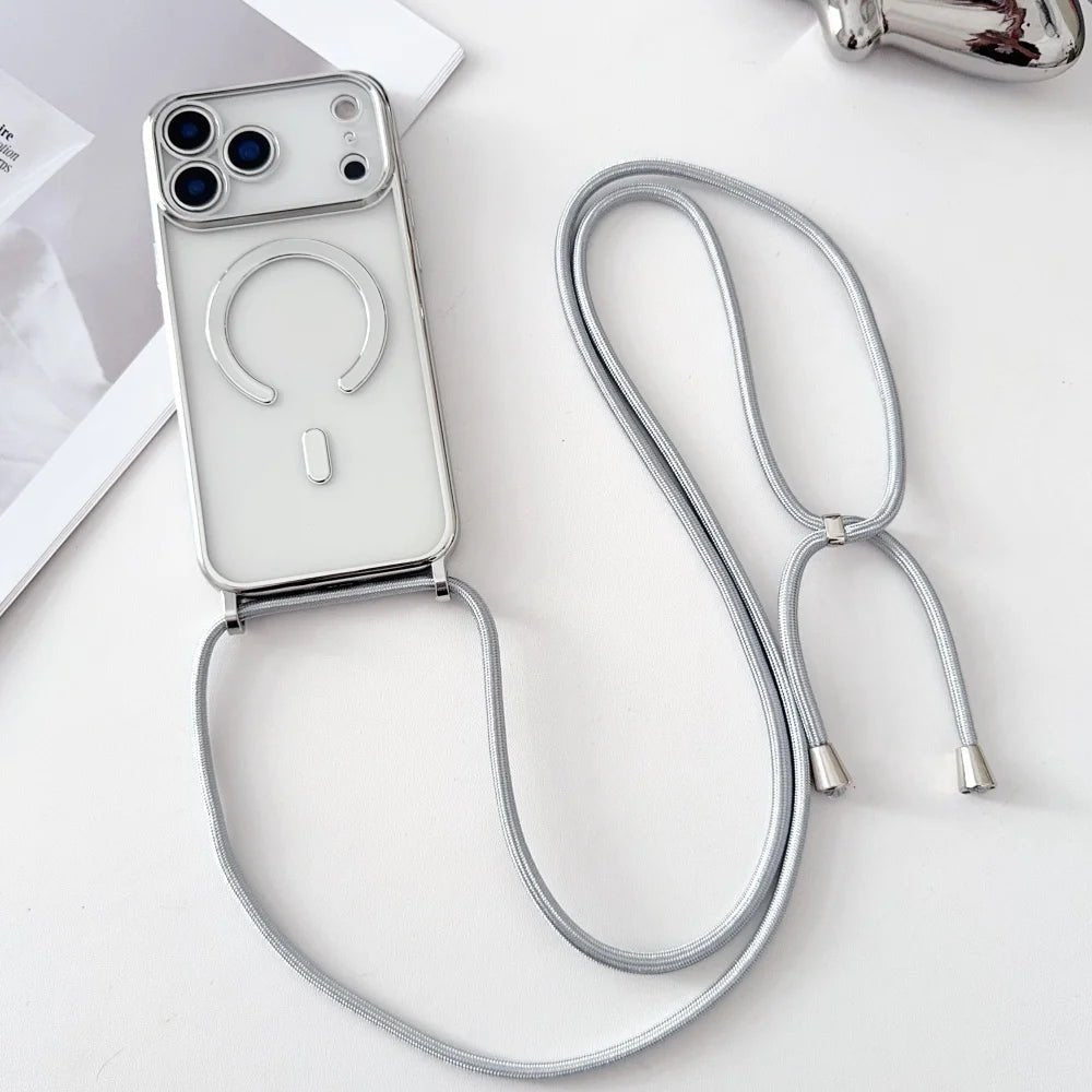 CarryLink – Adjustable Phone Lanyard with Clear MagSafe Case 10