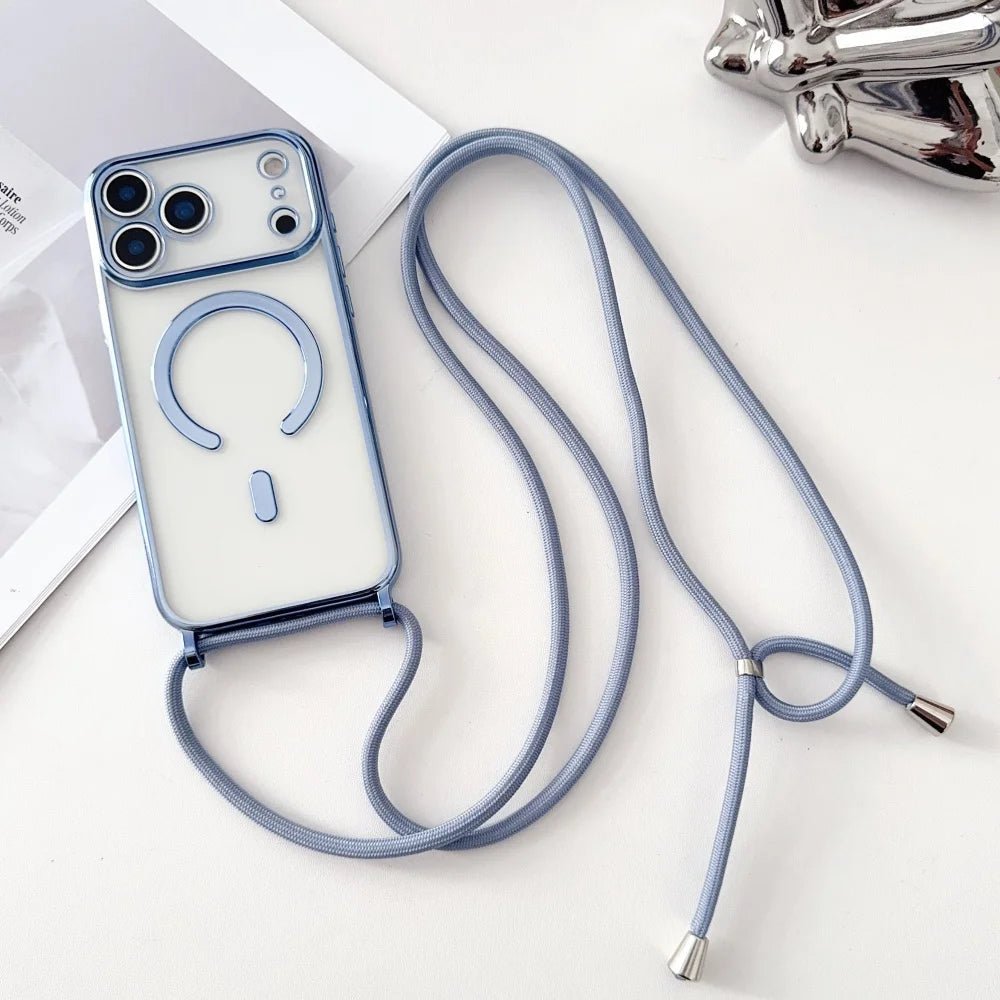 CarryLink – Adjustable Phone Lanyard with Clear MagSafe Case 7