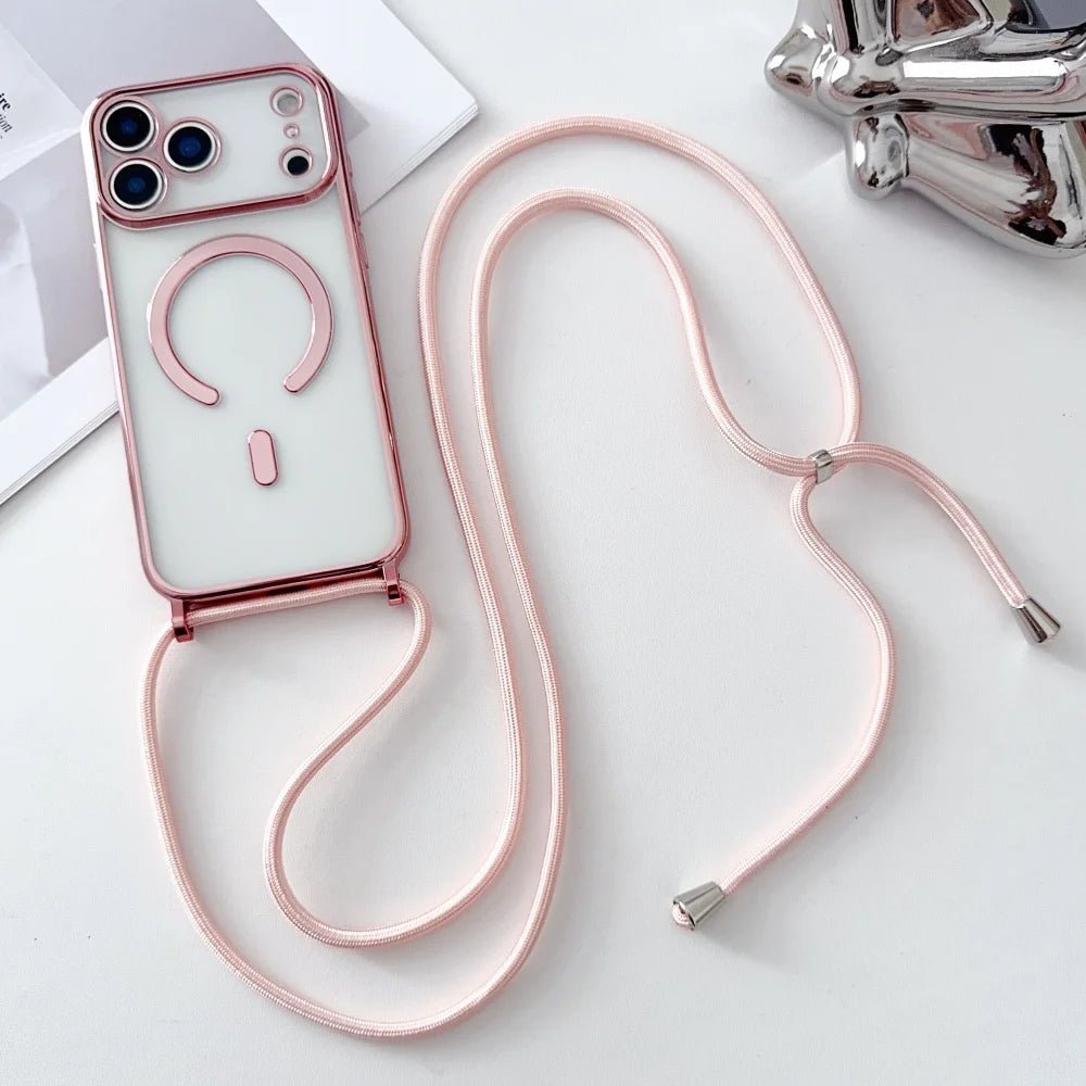 CarryLink – Adjustable Phone Lanyard with Clear MagSafe Case 8