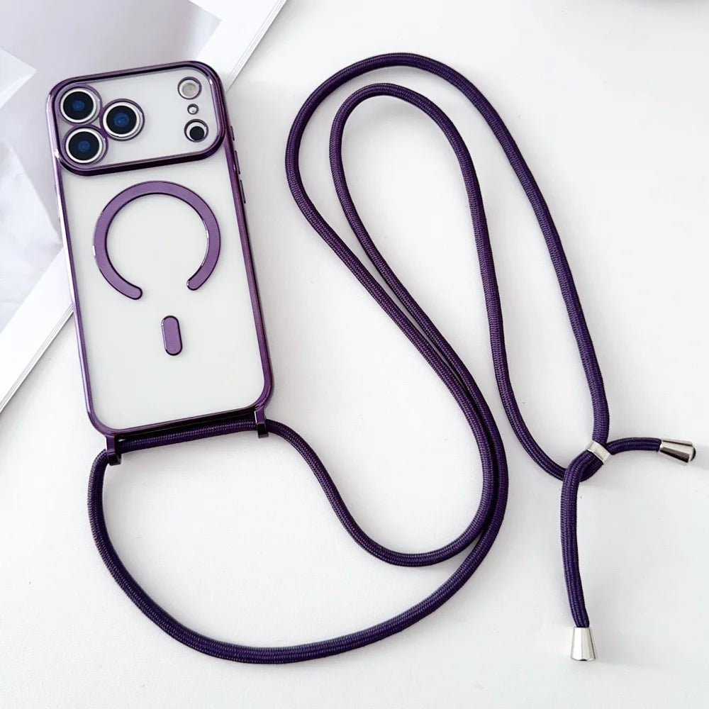 CarryLink – Adjustable Phone Lanyard with Clear MagSafe Case 9
