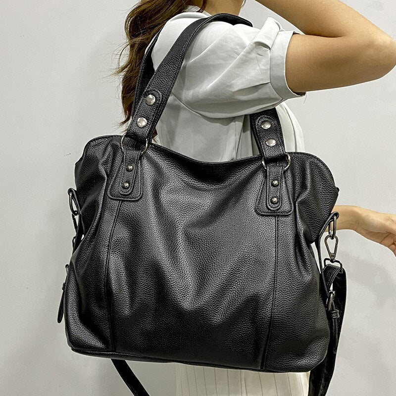 Cecilia Large Tote Bag for Women - Spacious with Multiple Pockets & Leatherette Finish 1