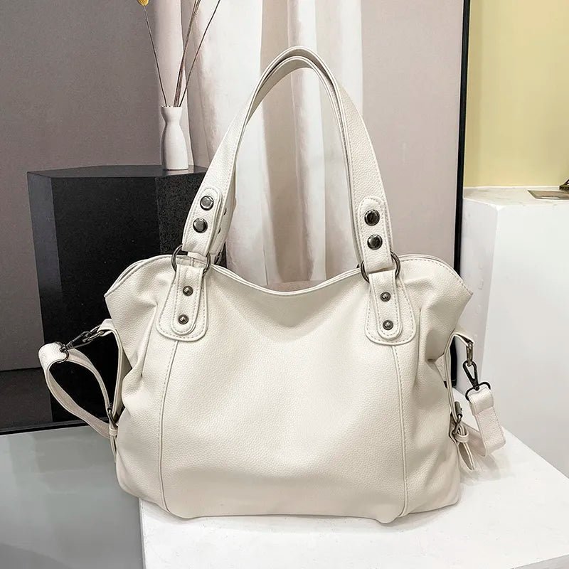 Cecilia Large Tote Bag for Women - Spacious with Multiple Pockets & Leatherette Finish 3