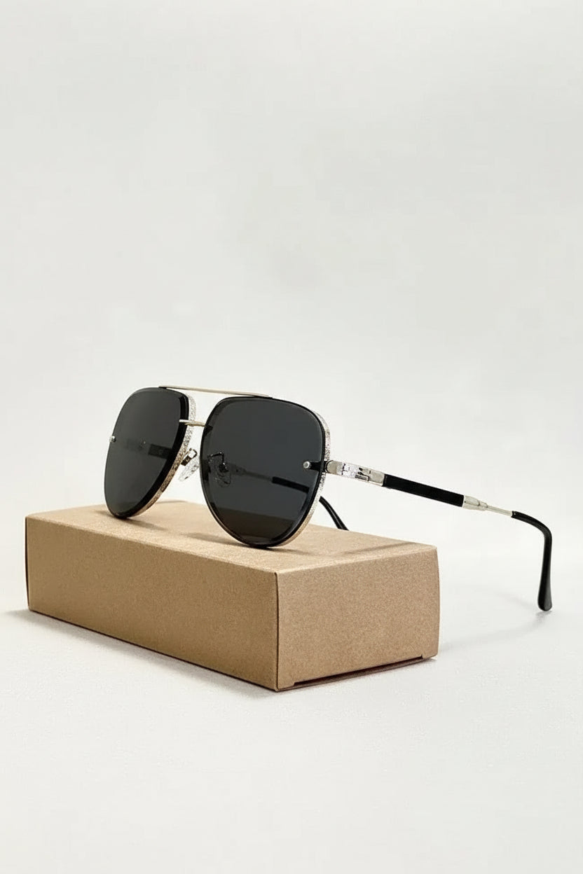 Celeste - Lightweight Aviator Sunglasses with UV400 Protection & Anti-Reflective Lenses 7