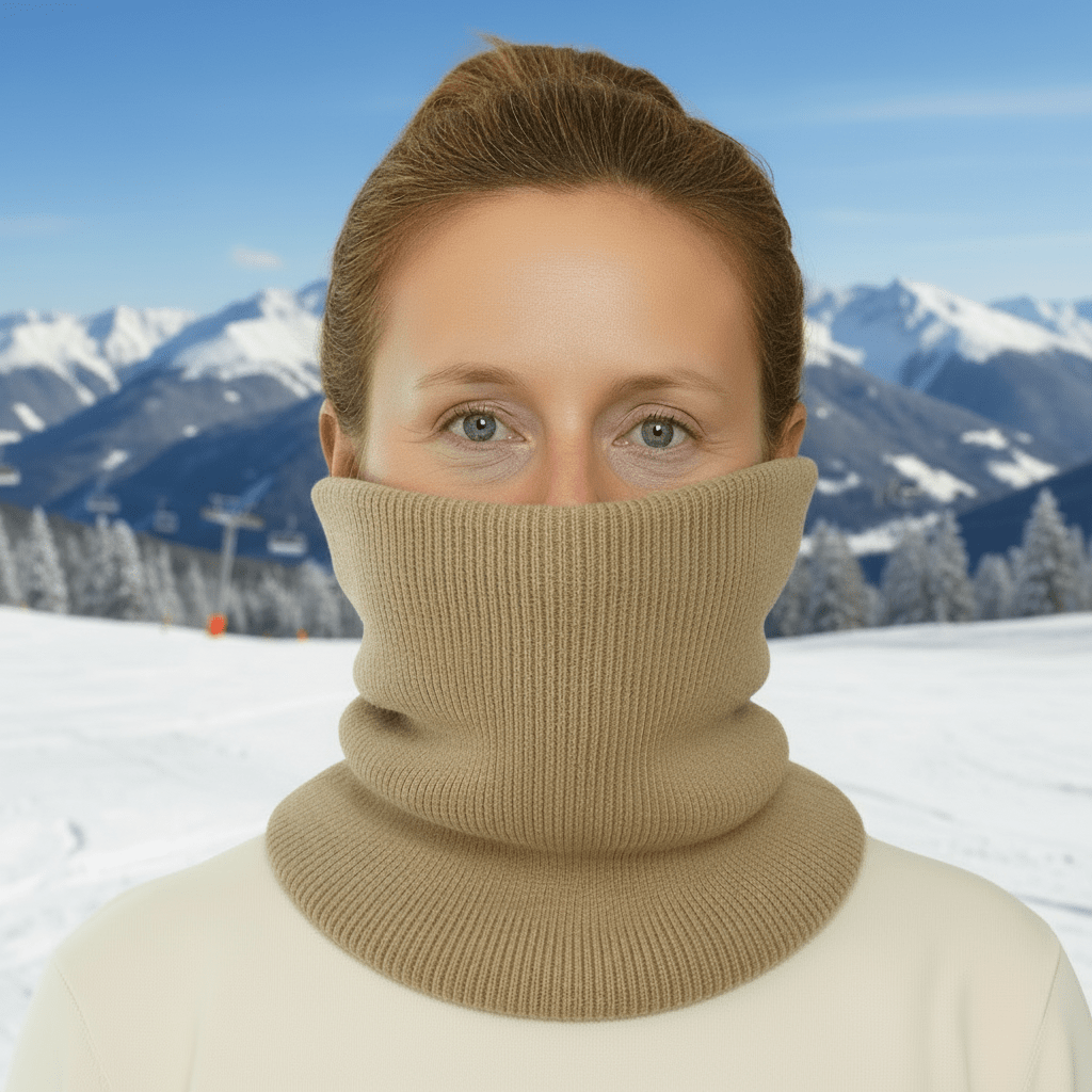 COLDLOCK GAITER – Thermal Knitted Windproof Neck Warmer for Outdoor Sports