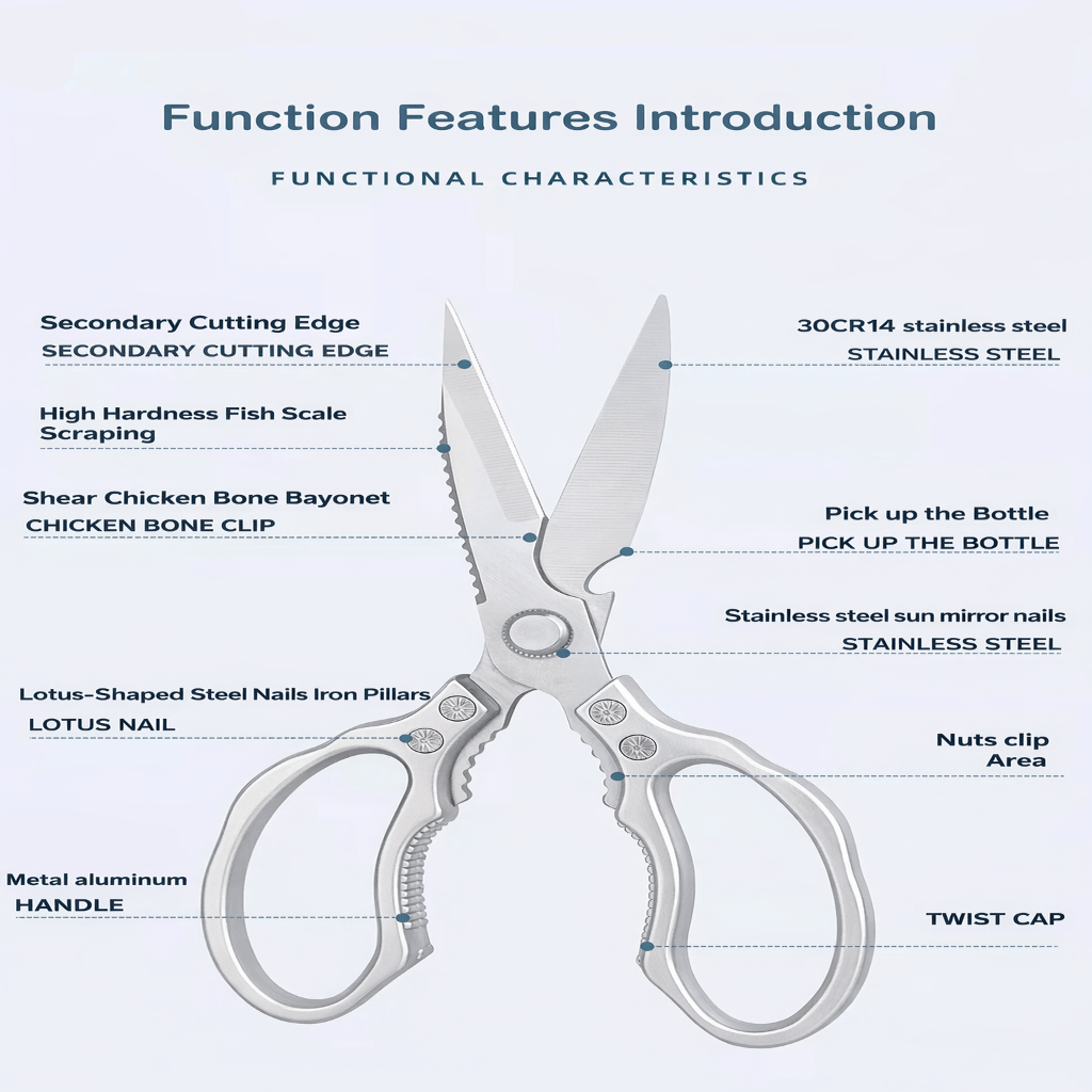 KIRIX – Precision Kitchen Scissors for Herbs & Meats