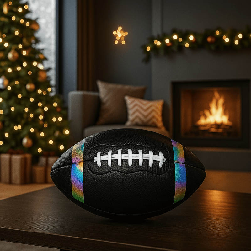 BALLTRI – Official Size 9 Rugby Ball Made of PU Leather for Training, Games & Outdoor Sports