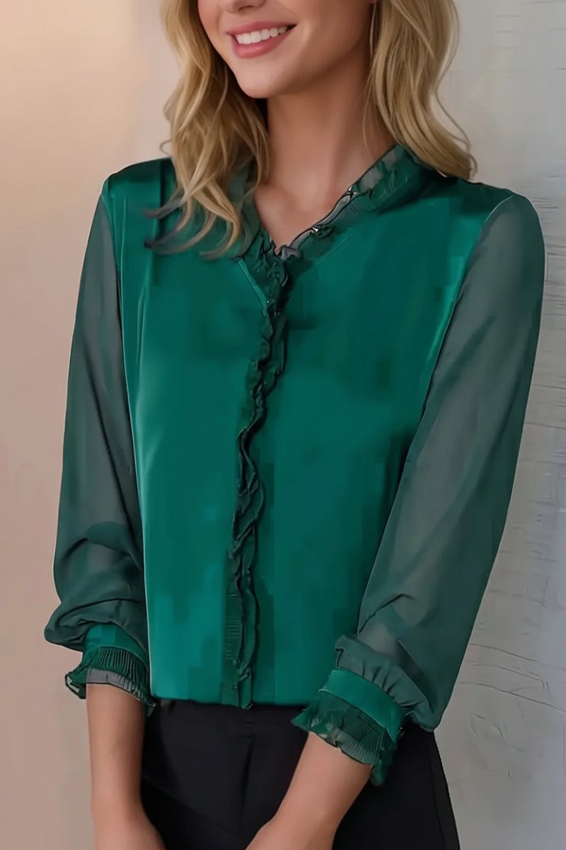 COTRÉA – Refined Women’s Long Sleeve Top with Soft Texture