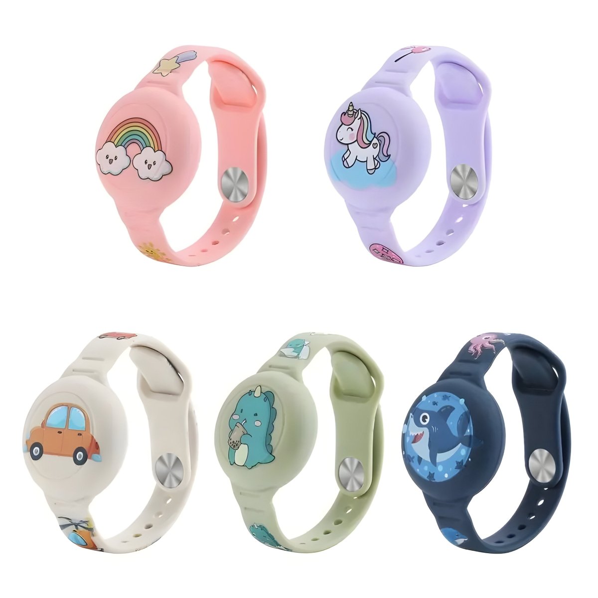 ChildSafe GPS Bracelet for Kids - Colorful Design & Adjustable Fit 8