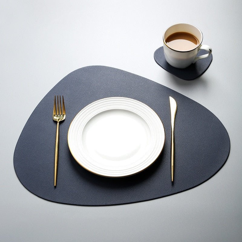 Claro – Elegant Heat Resistant Placemat and Coaster Set in Multiple Colors 3
