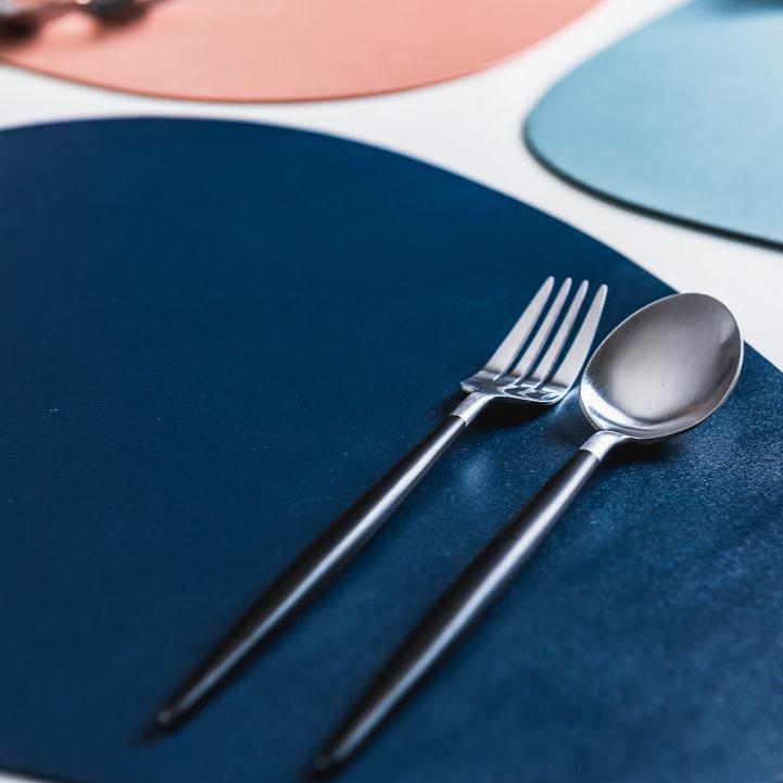 Claro – Elegant Heat Resistant Placemat and Coaster Set in Multiple Colors 5