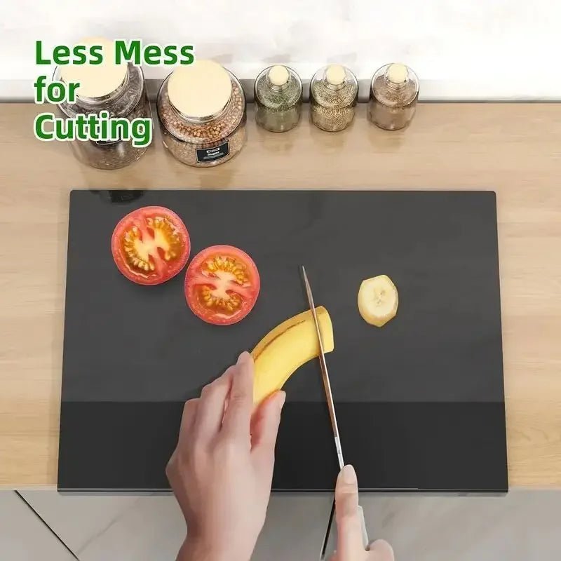 Clearslice – Premium Acrylic Cutting Board with Non-Slip Edge