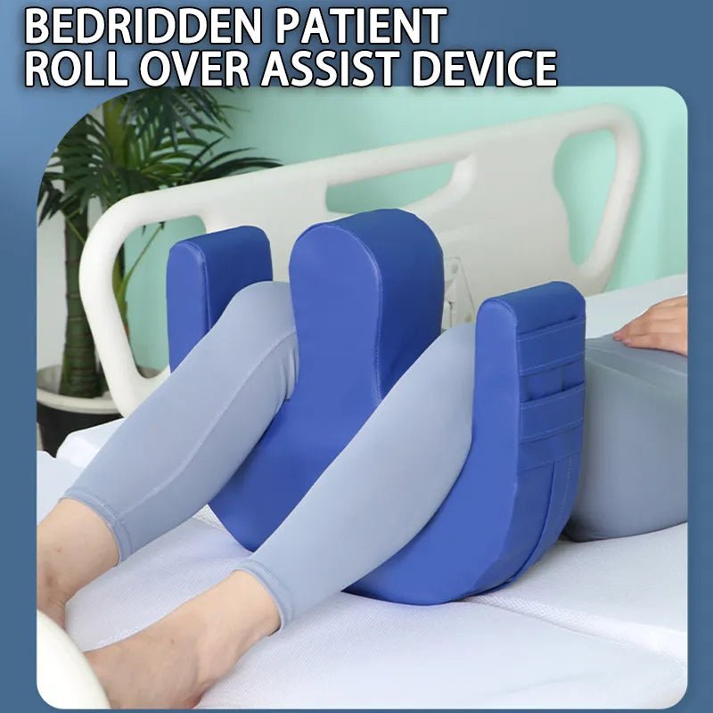 ComfortEase - Elderly Anti-Pressure Turning Pillow for Caregivers, Soft PU Leather, Easy Maintenance 3