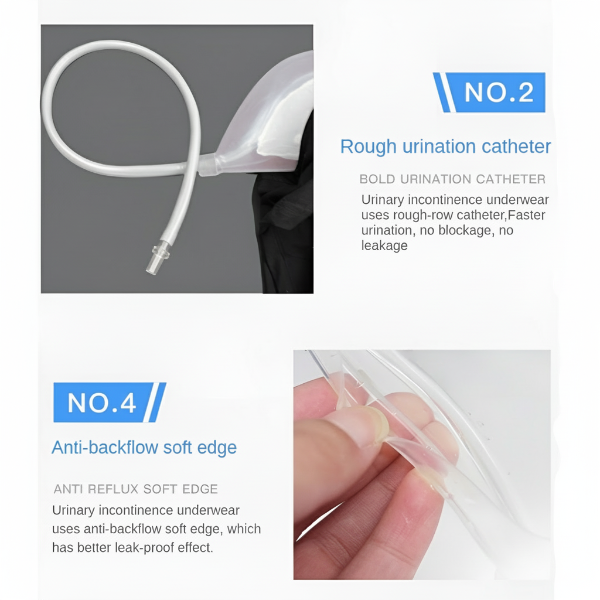 ComfortEase - Medical Grade Reusable Urine Collector Underwear for Seniors 3