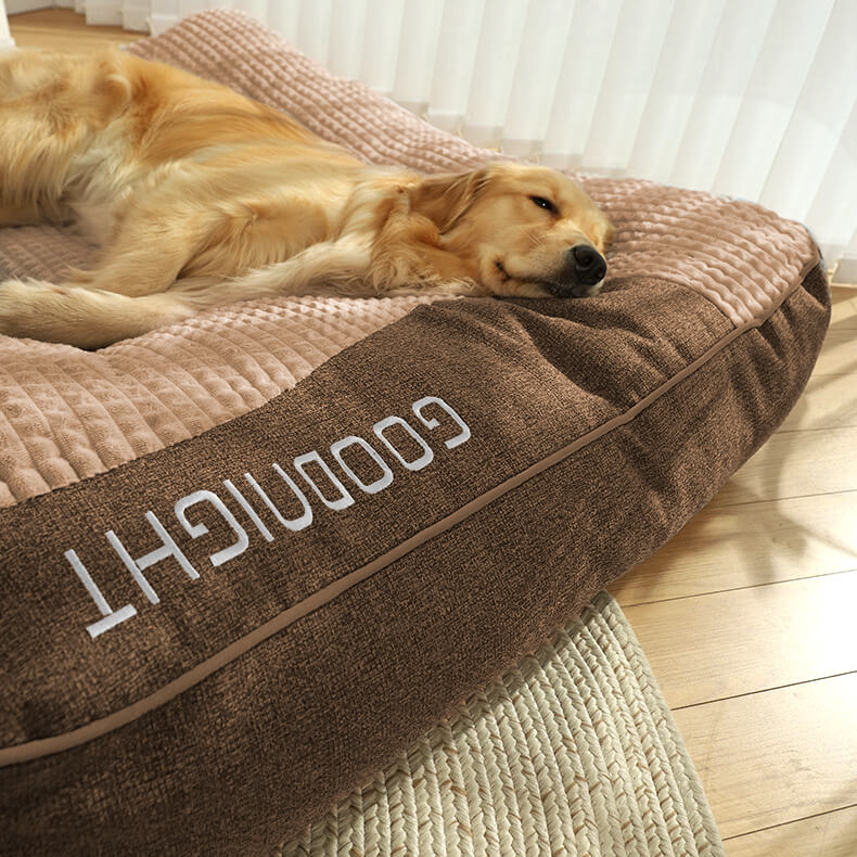 ComfortNest Large Scratch-Resistant Dog Bed with Orthopedic Spine Support 5