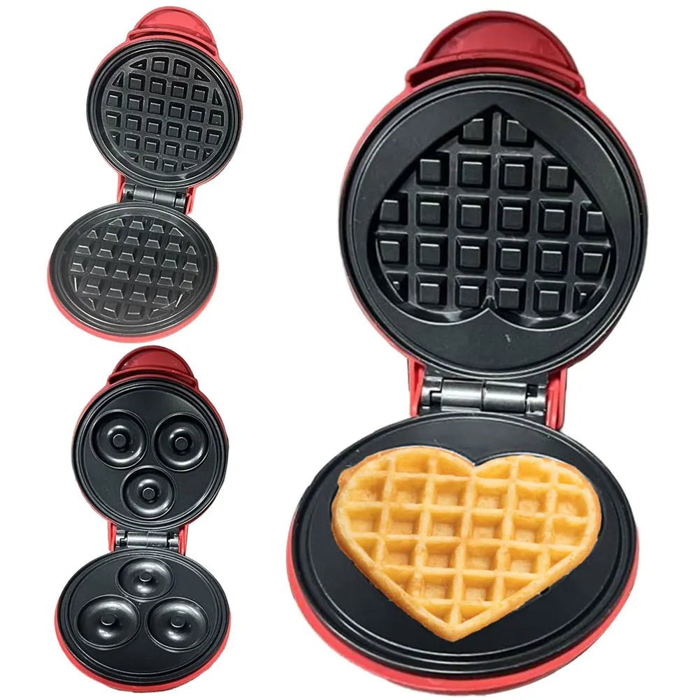 WAFFLEJOY MINI – Quick-Heat Compact Waffle Maker for Fast Breakfasts