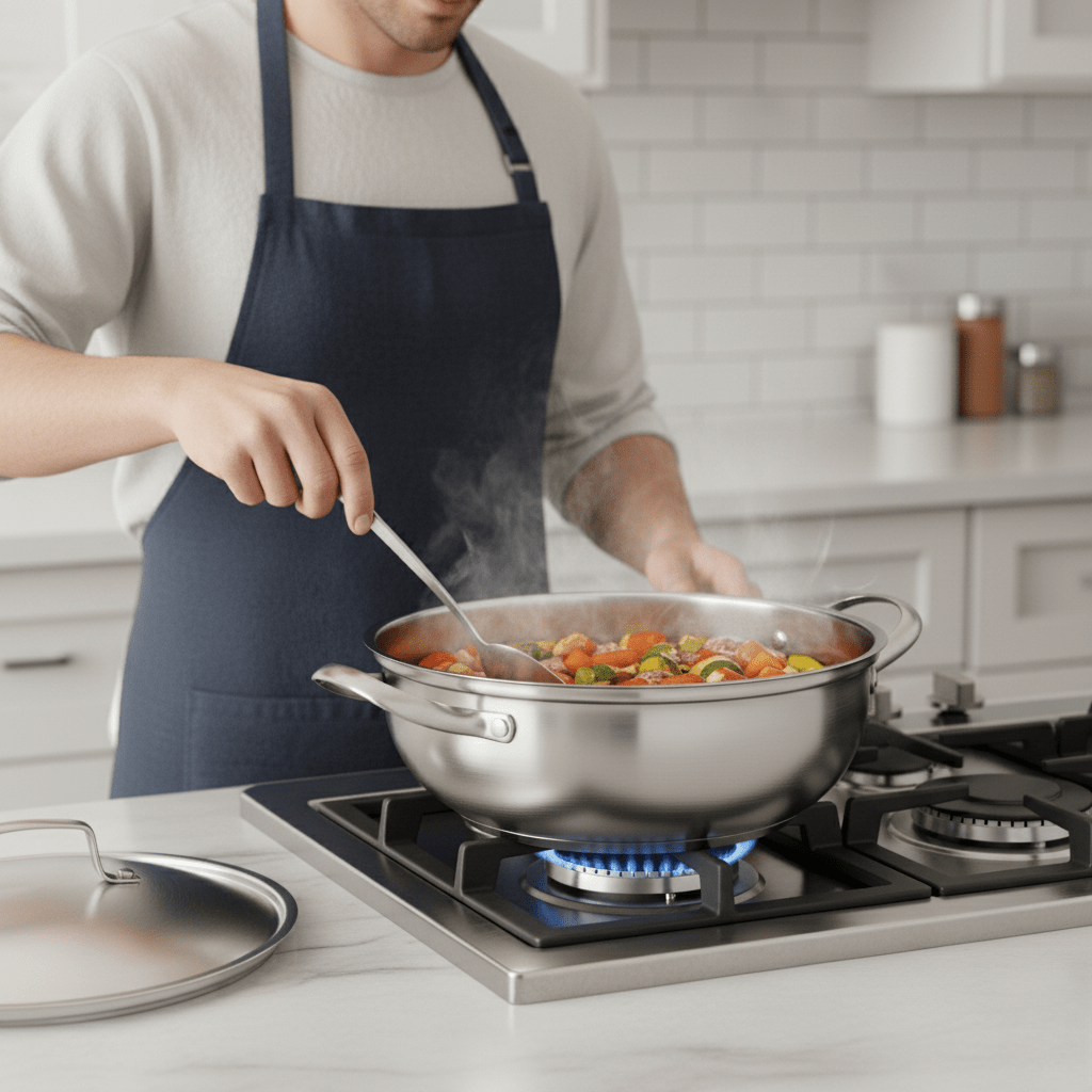 CookSphere – Premium 26 cm Stainless Pot for All Heat Sources 1