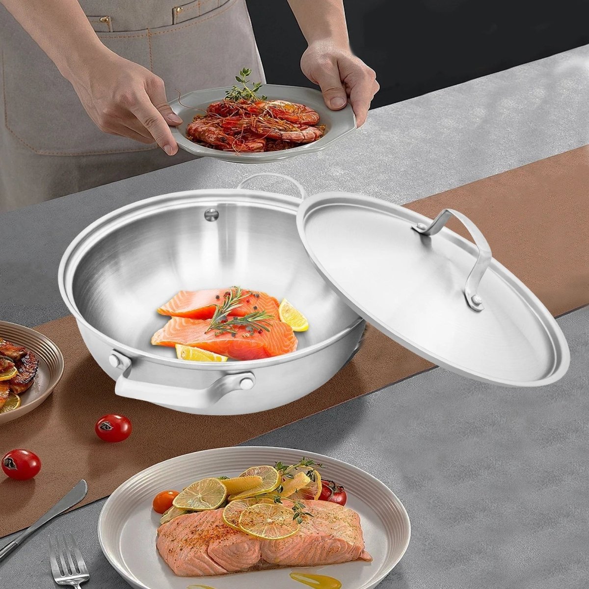 CookSphere – Premium 26 cm Stainless Pot for All Heat Sources 3