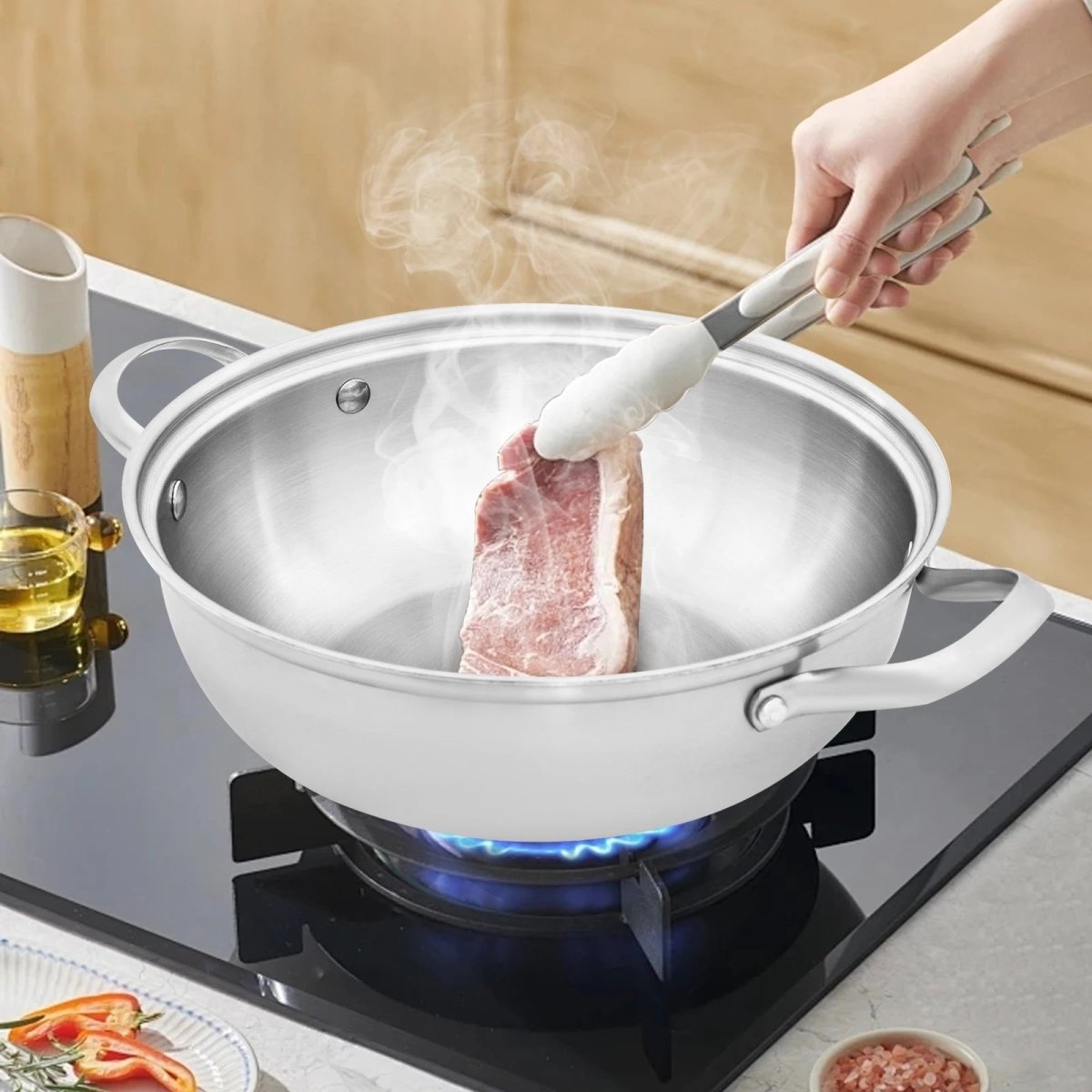 CookSphere – Premium 26 cm Stainless Pot for All Heat Sources 5