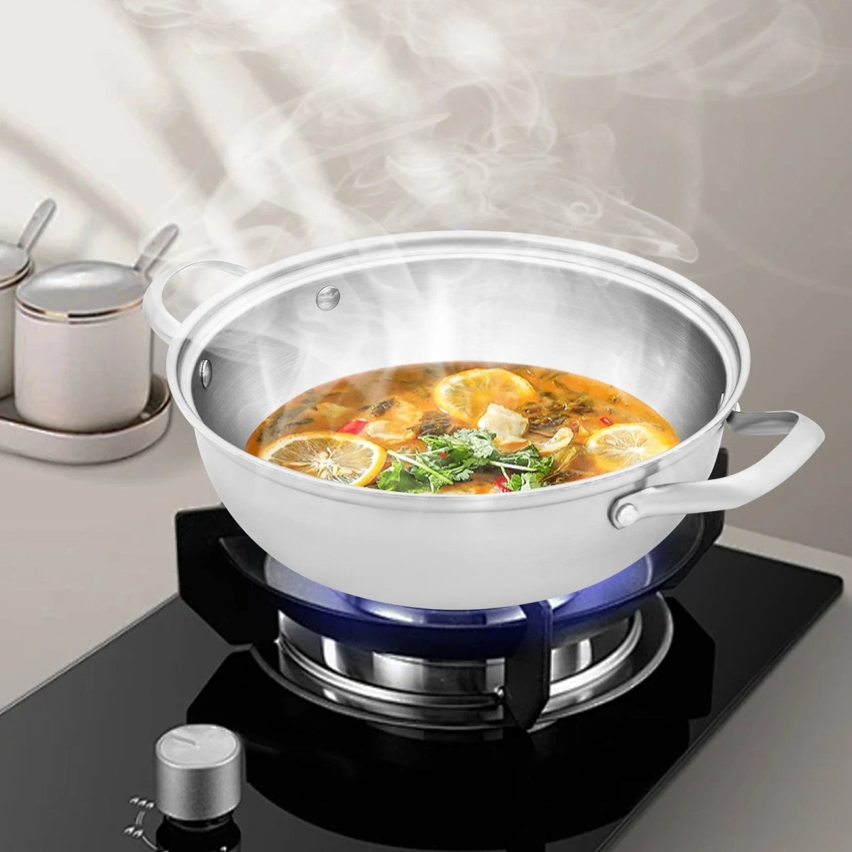 CookSphere – Premium 26 cm Stainless Pot for All Heat Sources 6