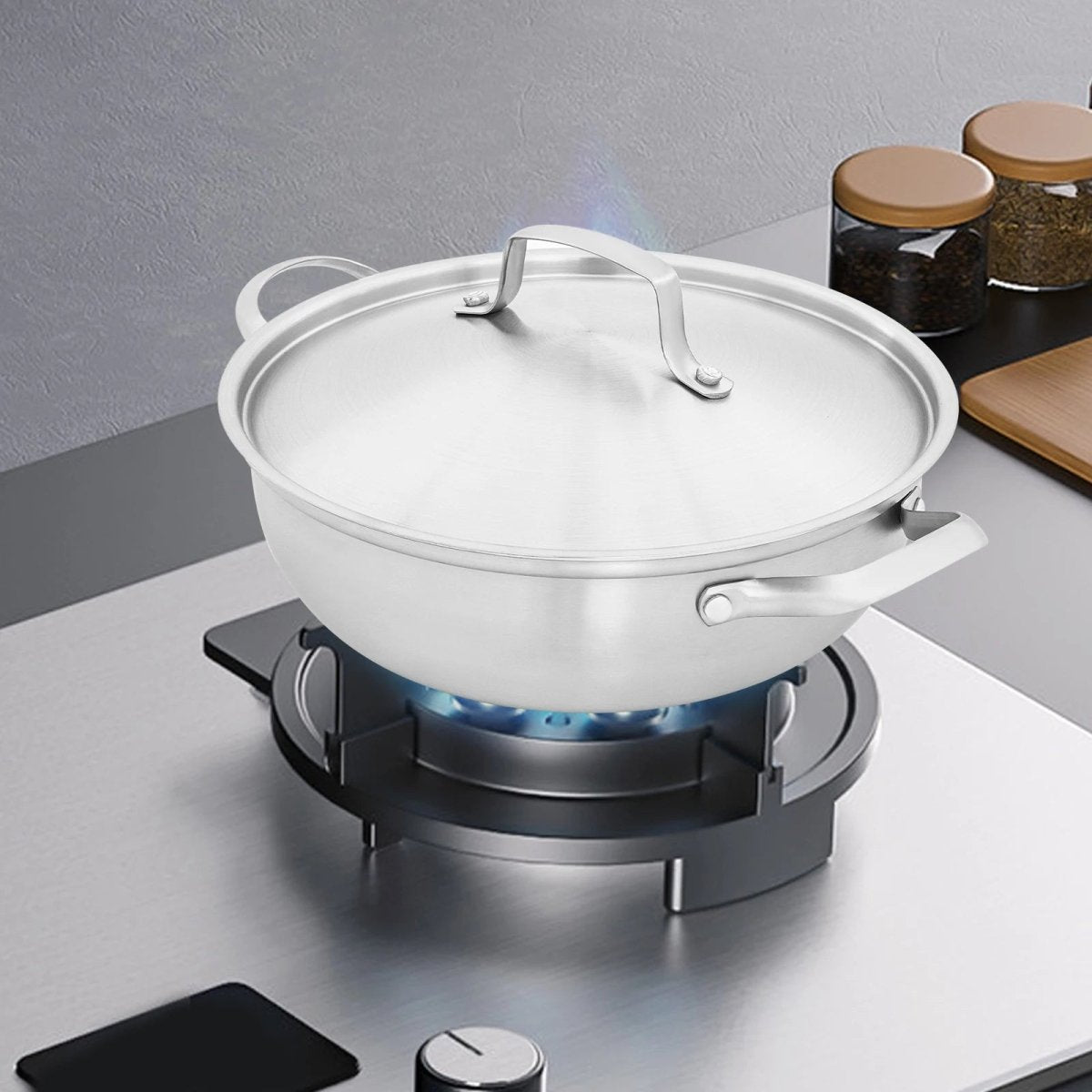 CookSphere – Premium 26 cm Stainless Pot for All Heat Sources 7